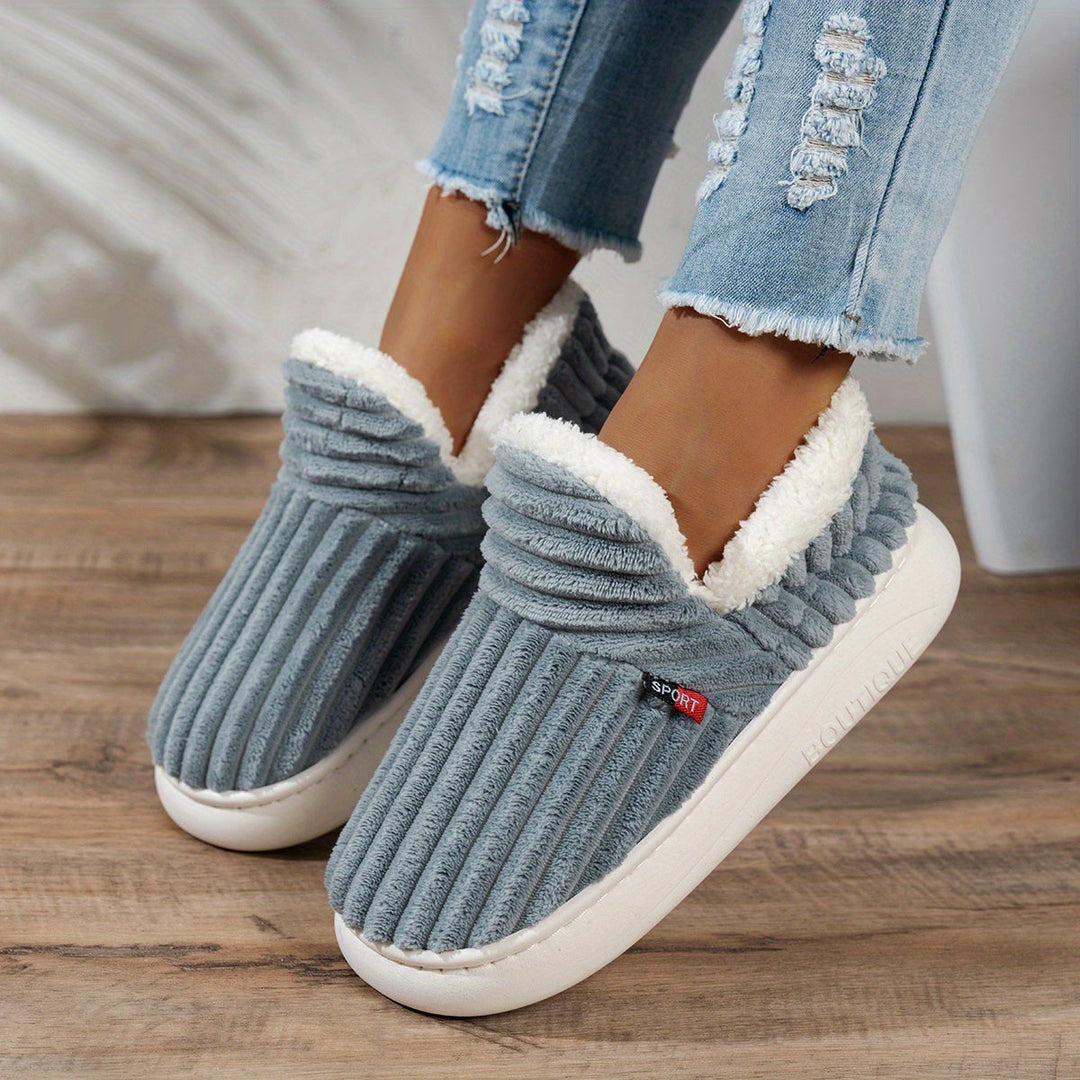 Brian | CozyStep Plush Slippers