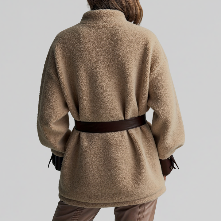 Bridget | Belted Teddy Jacket