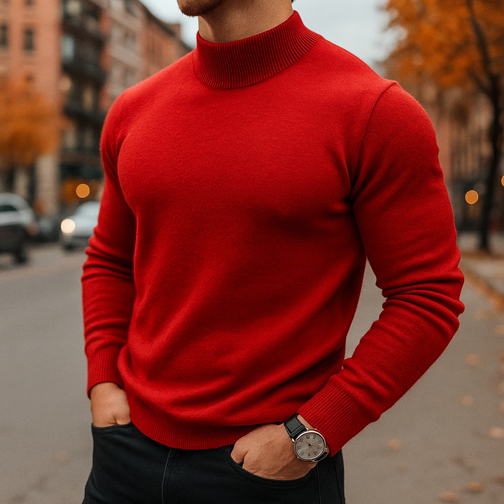 Leriano - HALF TURTLENECK SWEATER