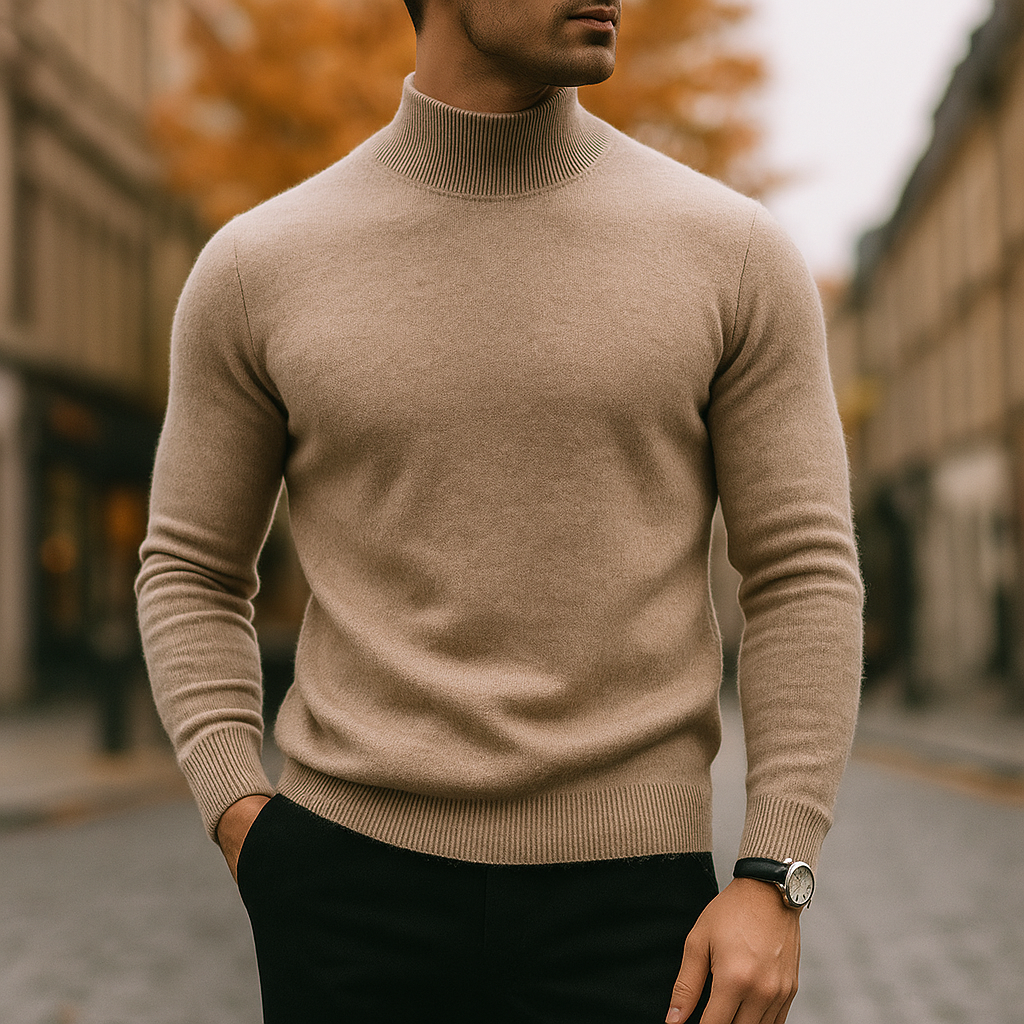 Leriano - HALF TURTLENECK SWEATER