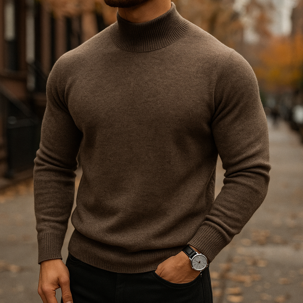 Leriano - HALF TURTLENECK SWEATER