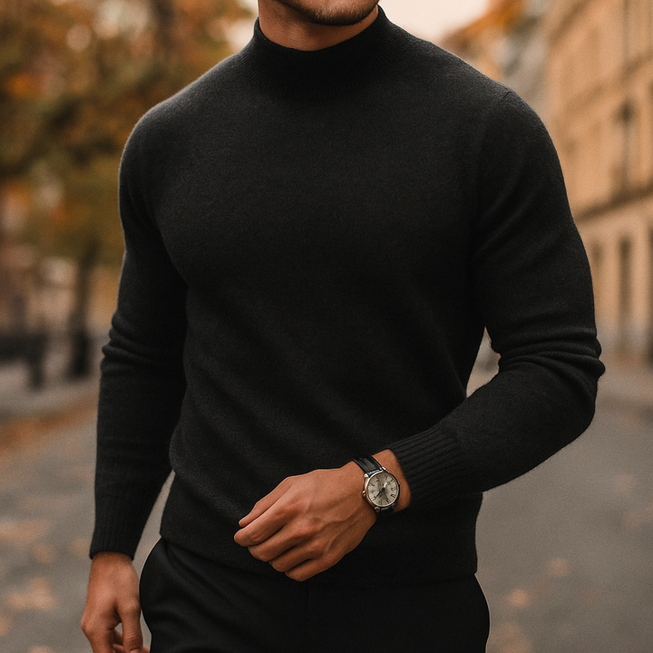 Leriano - HALF TURTLENECK SWEATER