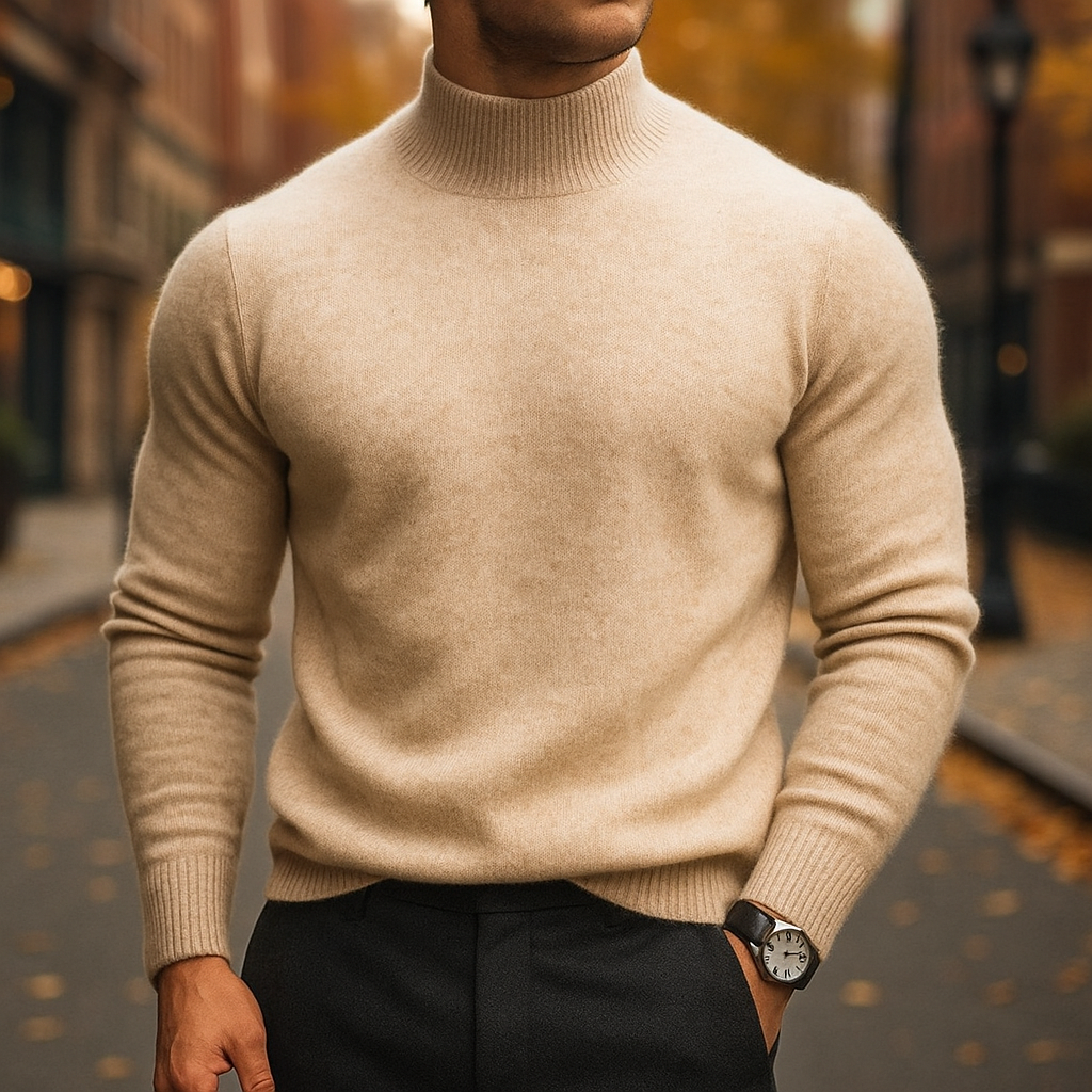 Leriano - HALF TURTLENECK SWEATER