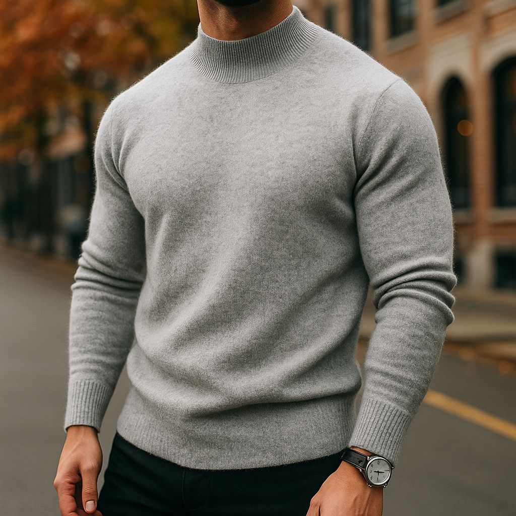 Leriano - HALF TURTLENECK SWEATER