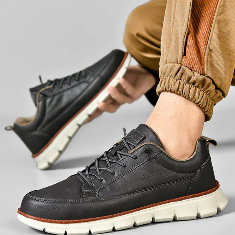 Logan | Comfortable Leather Sneakers