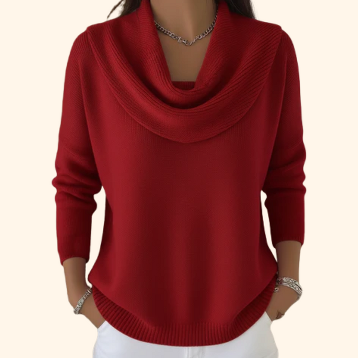 Elize | Sweater with a Collar