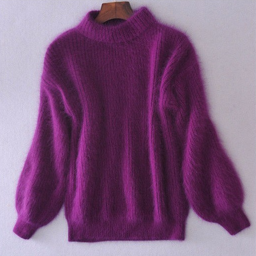 Karille - Vintage Angora Knitted Sweater