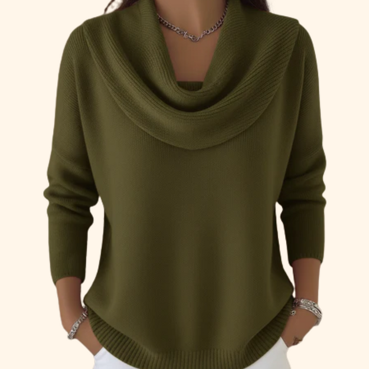 Elize | Sweater with a Collar