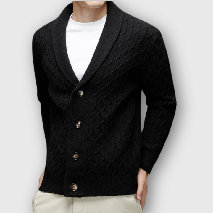 Liam | Merino Wool Cardigan