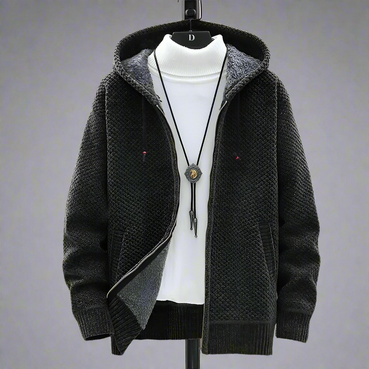 Brooklyn Knitted Hoodie