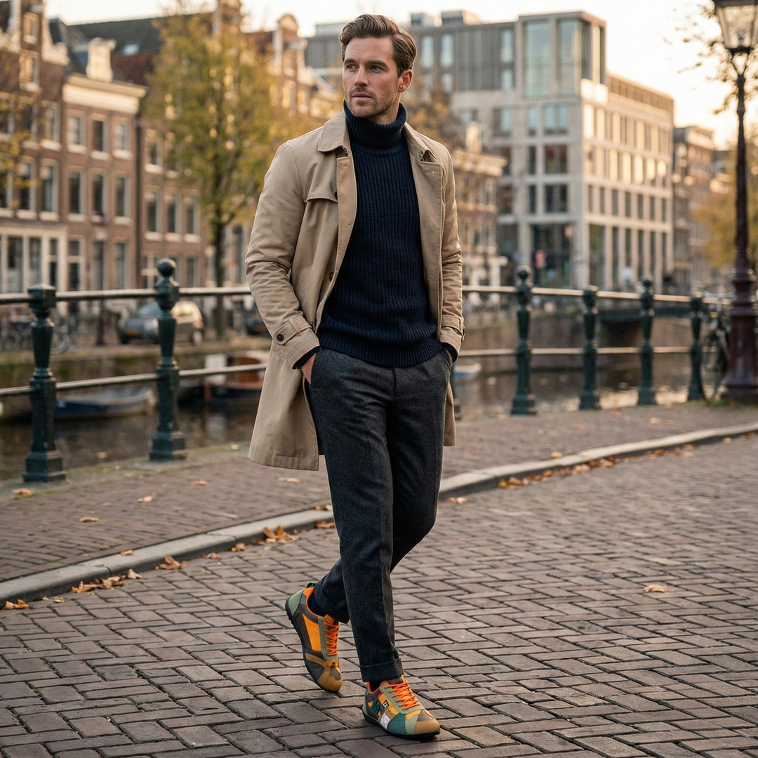 Bradley |  Comfort Lace-Up Sneakers