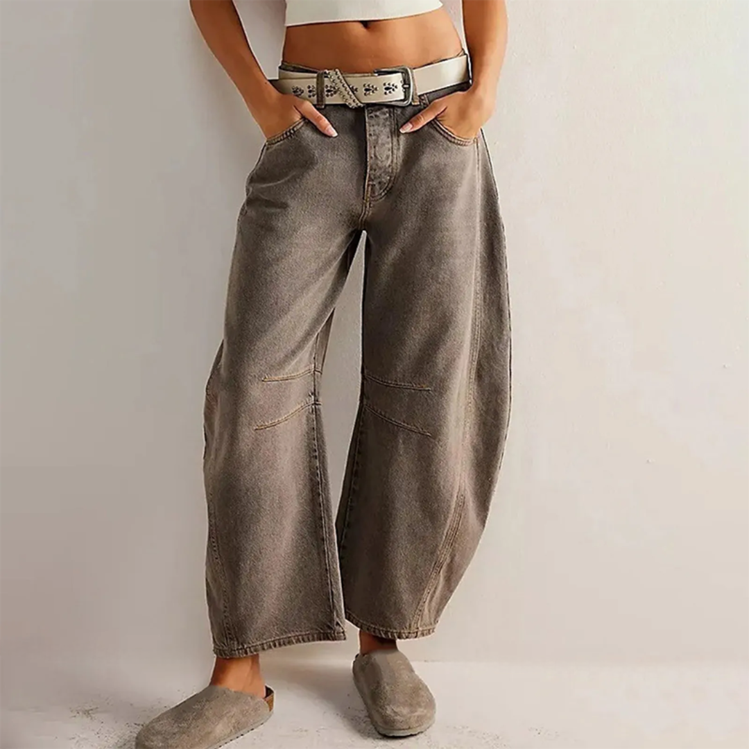 Alyssa |  Comfort Wide Leg Jeans