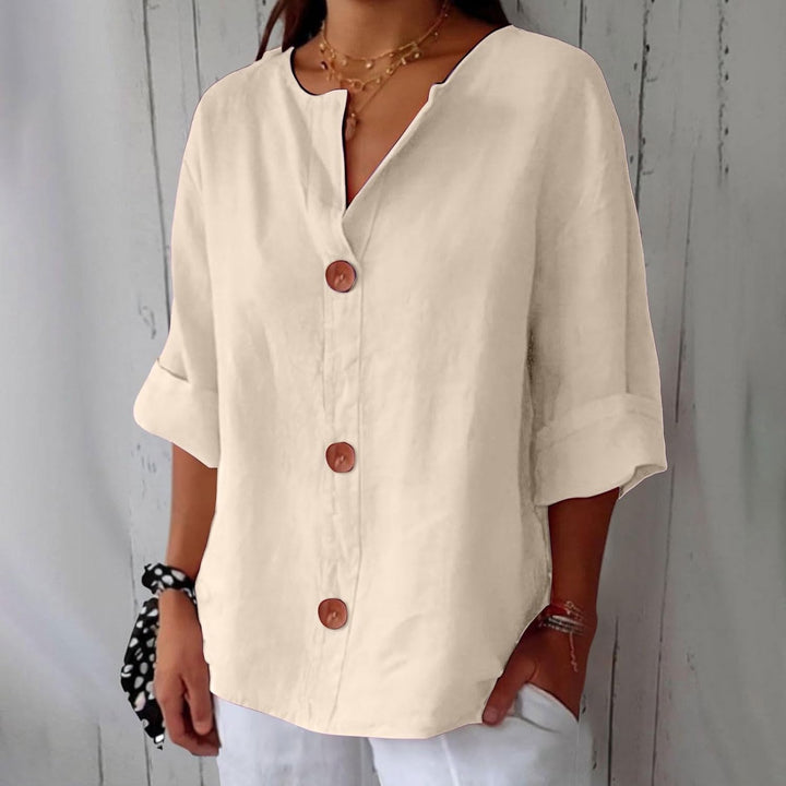 Lara | Casual Textured Blouse