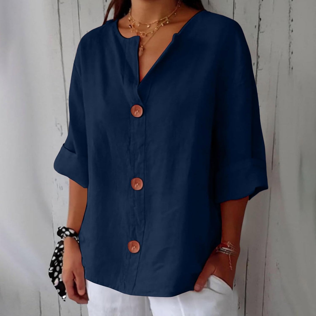 Lara | Casual Textured Blouse