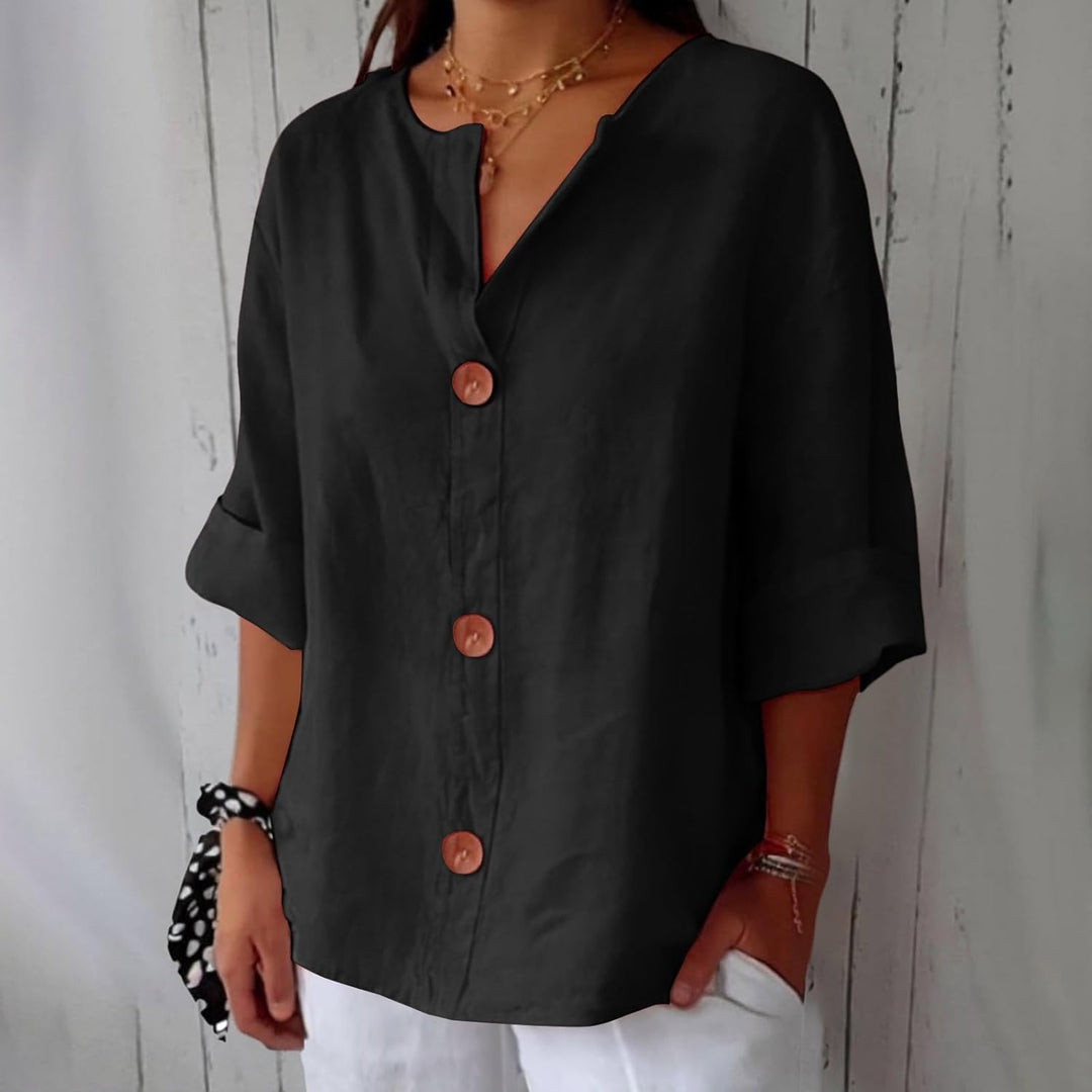 Lara | Casual Textured Blouse