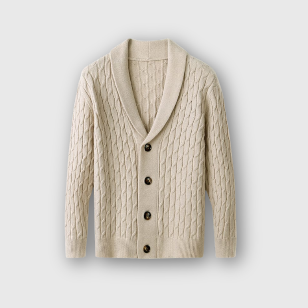 Liam | Merino Wool Cardigan