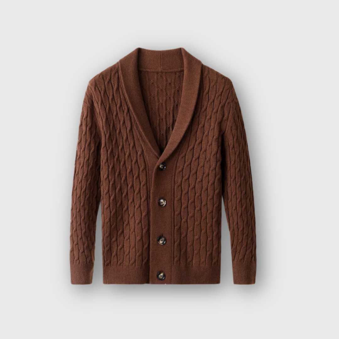 Liam | Merino Wool Cardigan