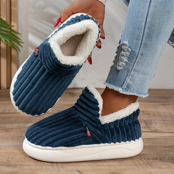 Brian | CozyStep Plush Slippers