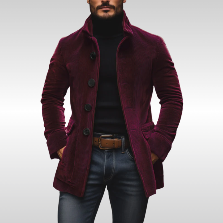 James | Elegant Men's Corduroy Jacket – Style Meets Comfort