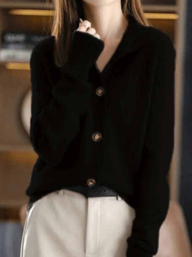 SOFIE BUTTON CARDIGAN