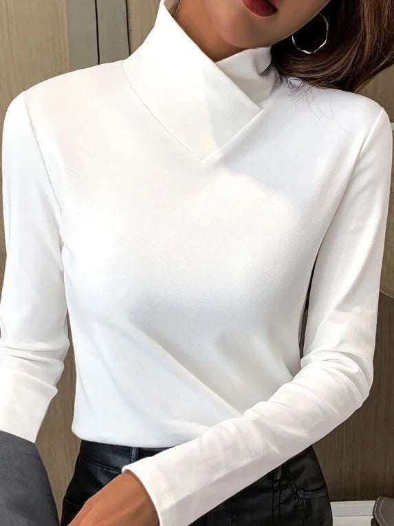 Alenia - Elegant Casual Turtleneck Top