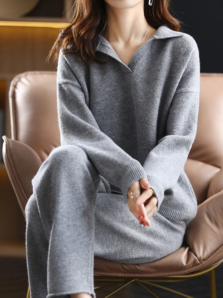 Joanna | Polo Knit Set