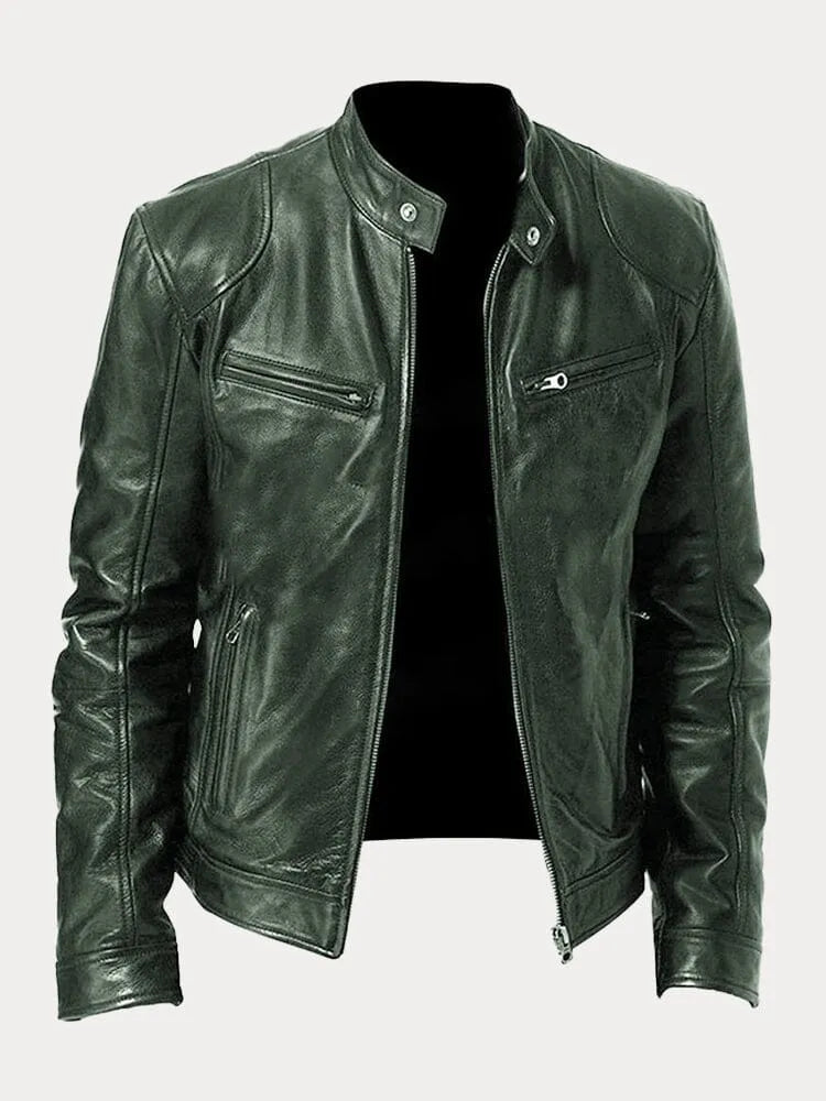 Daniel | Leather Biker Jacket