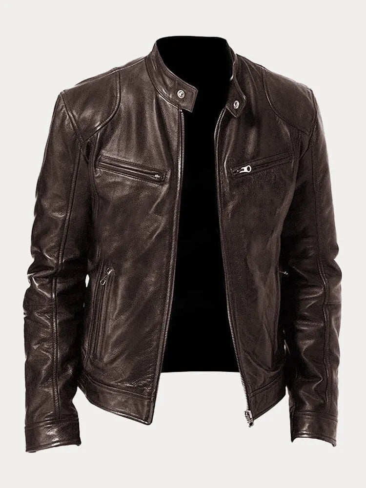 Daniel | Leather Biker Jacket