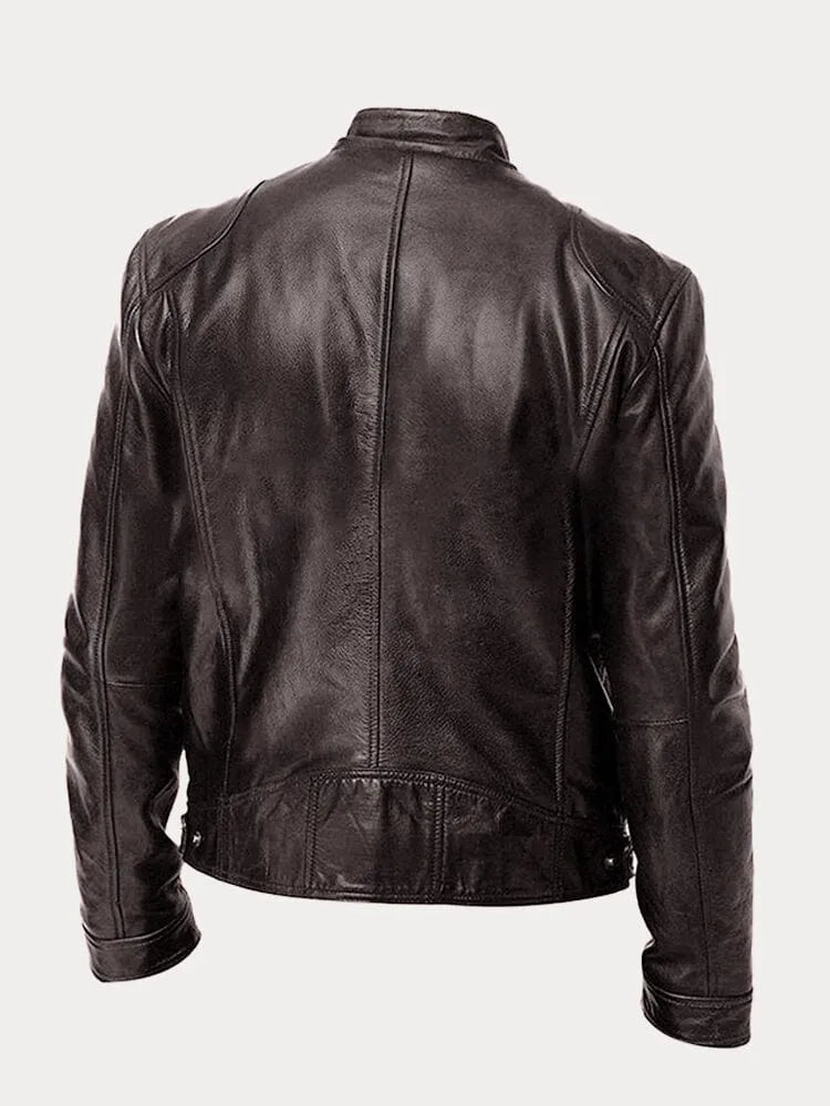 Daniel | Leather Biker Jacket