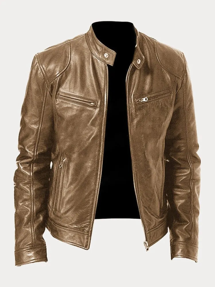 Daniel | Leather Biker Jacket
