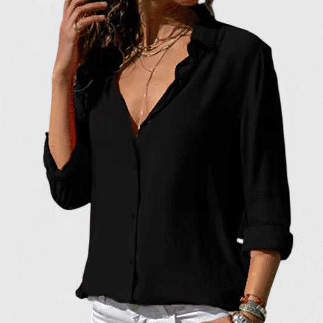 Aveline™ - Cardigan Blouse