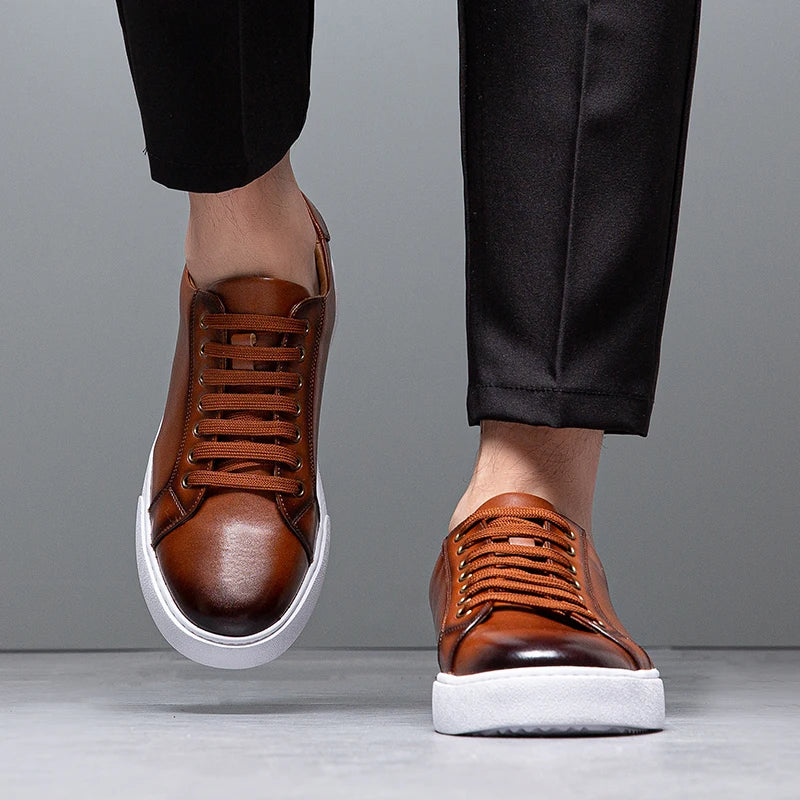 Carter | Comfortable Leather Sneaker