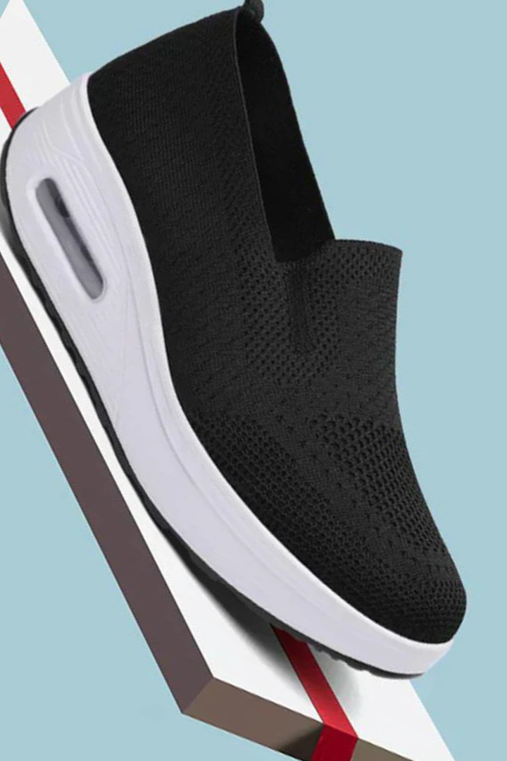 Trixie | Mesh Platform Sneakers