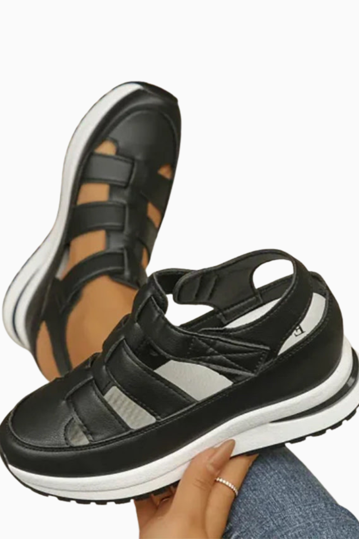 Nahal | Closed-Toe Basket Sandals