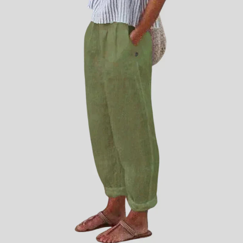 Sean | Effortless Comfort  Soft-Line Pants with Side Pockets