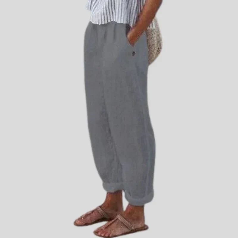 Sean | Effortless Comfort  Soft-Line Pants with Side Pockets