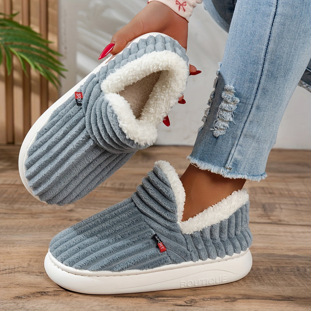 Brian | CozyStep Plush Slippers