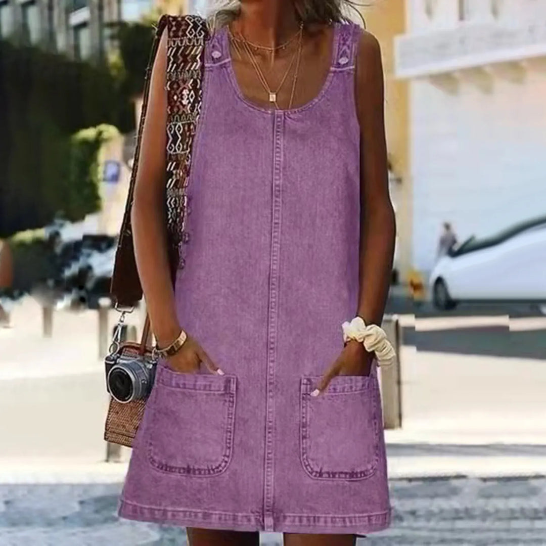 THEA | SLEEVELESS MINI DRESS