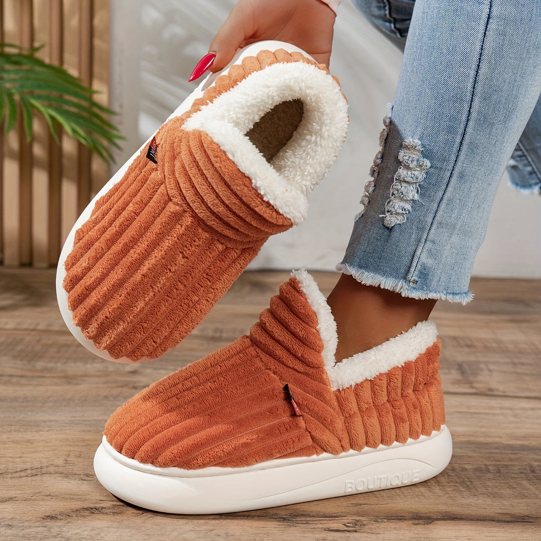 Brian | CozyStep Plush Slippers