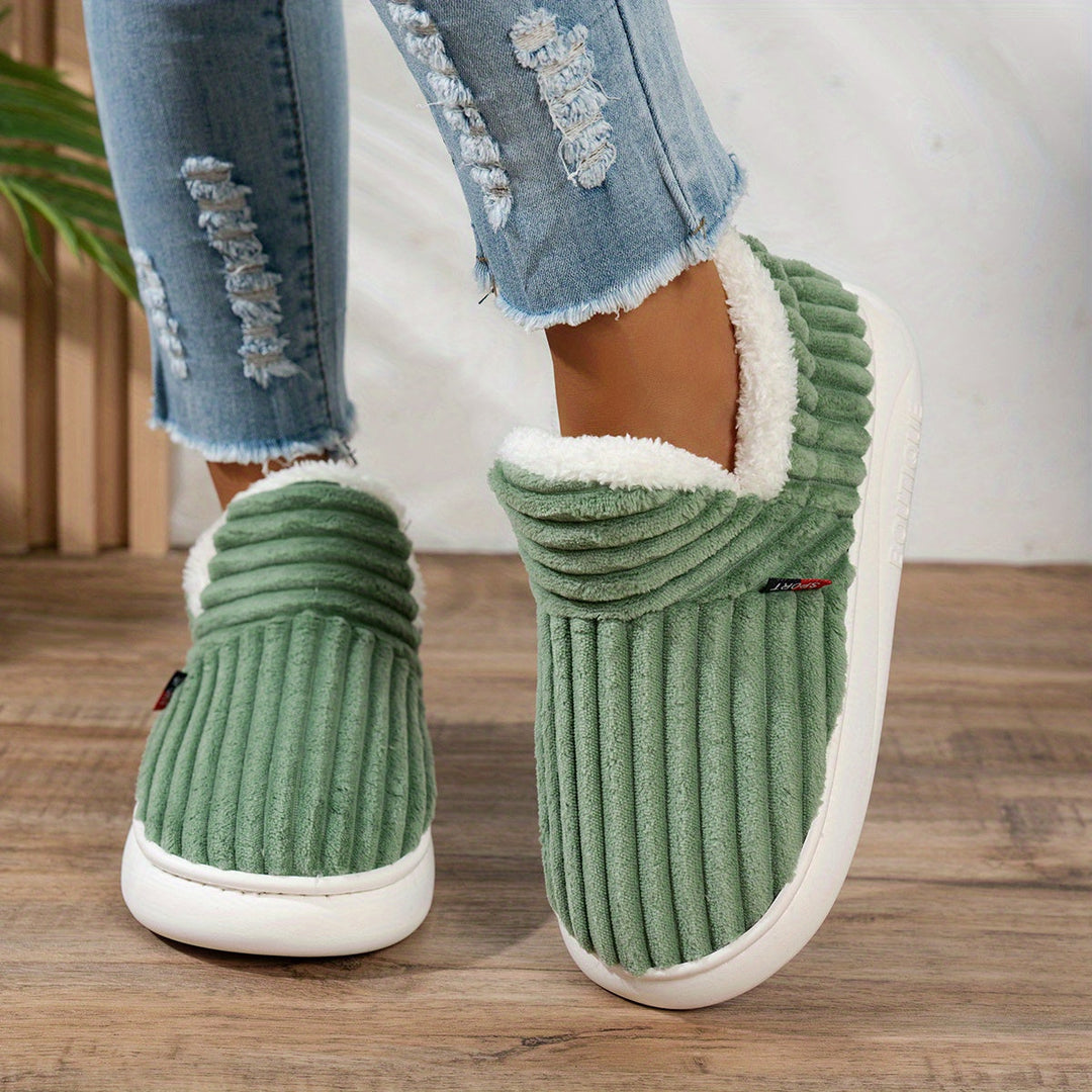 Brian | CozyStep Plush Slippers