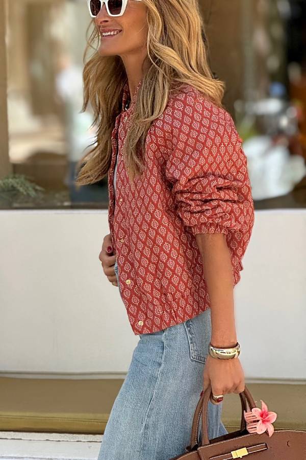 Bianca | Printed Jacket