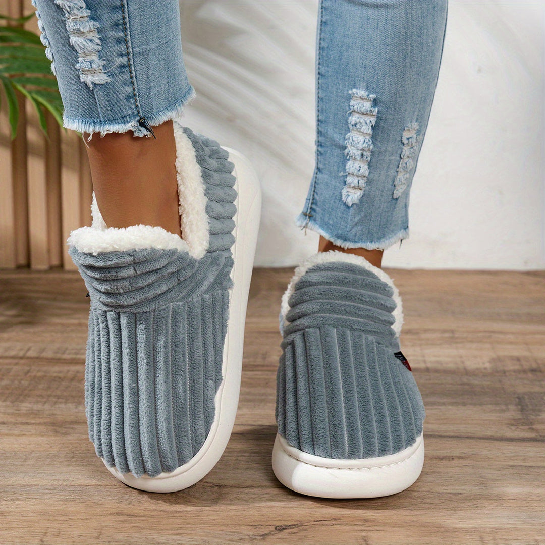 Brian | CozyStep Plush Slippers
