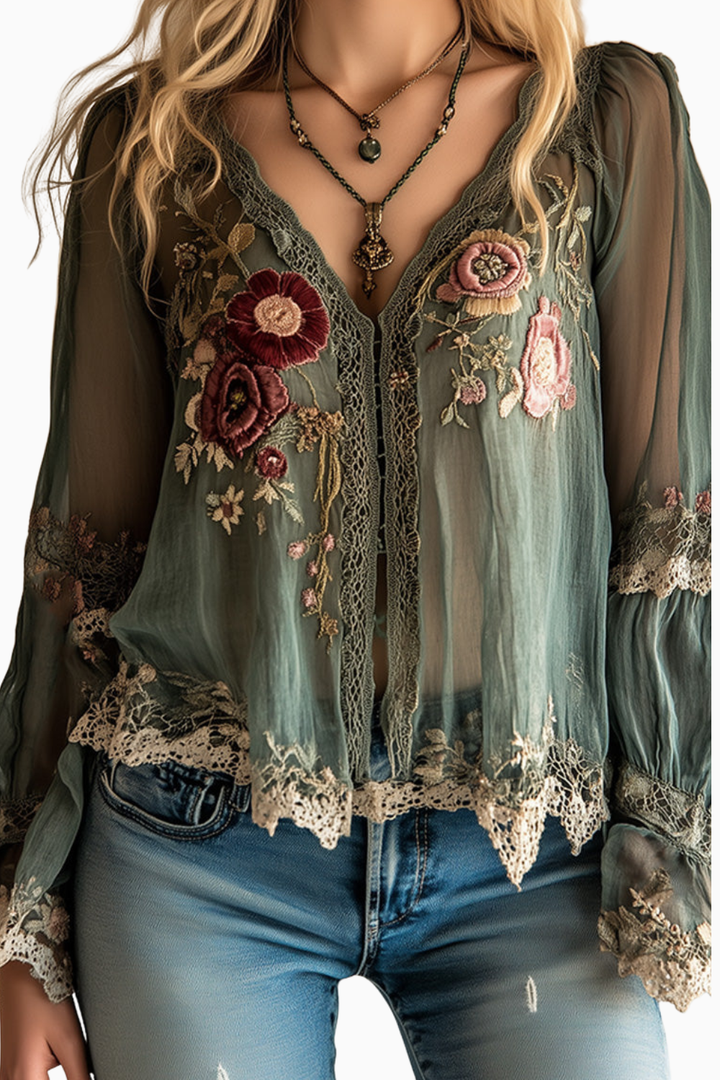 Ashlyn | Bohemian Shirt