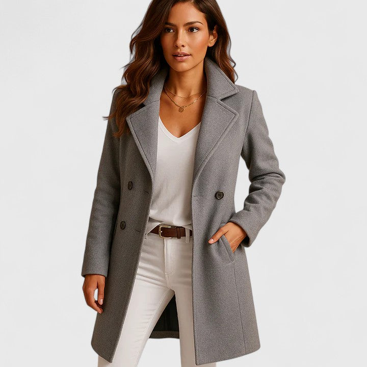 Bella Elegant Coat – Classic Cut Stylish Women’s Outerwear