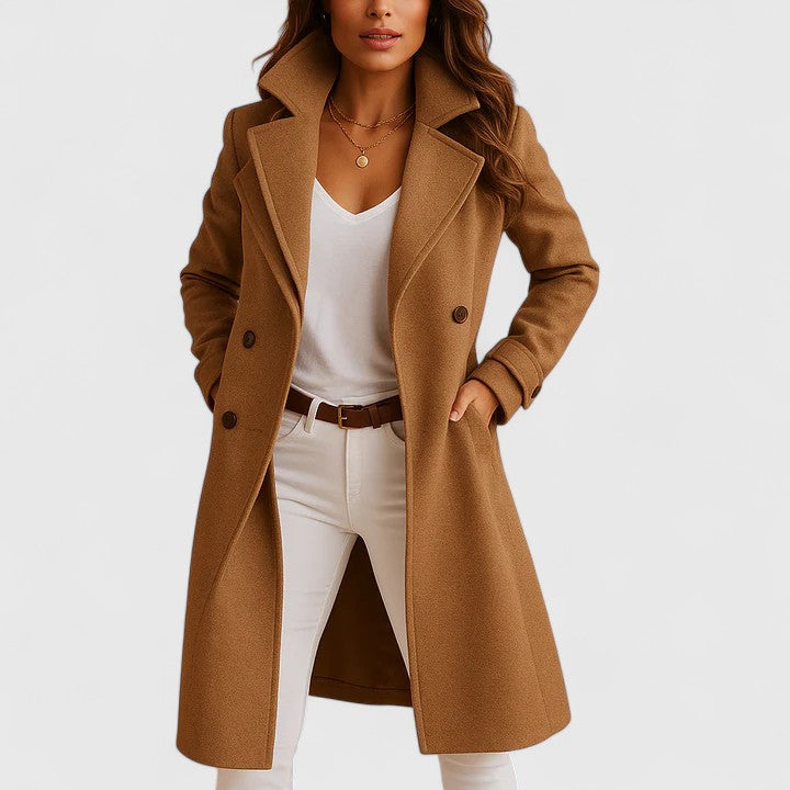 Bella Elegant Coat – Classic Cut Stylish Women’s Outerwear