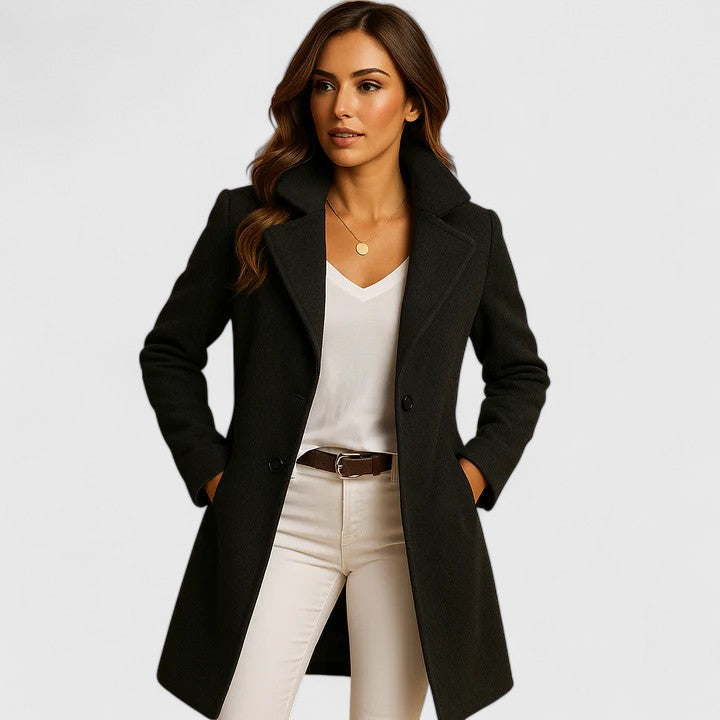 Bella Elegant Coat – Classic Cut Stylish Women’s Outerwear