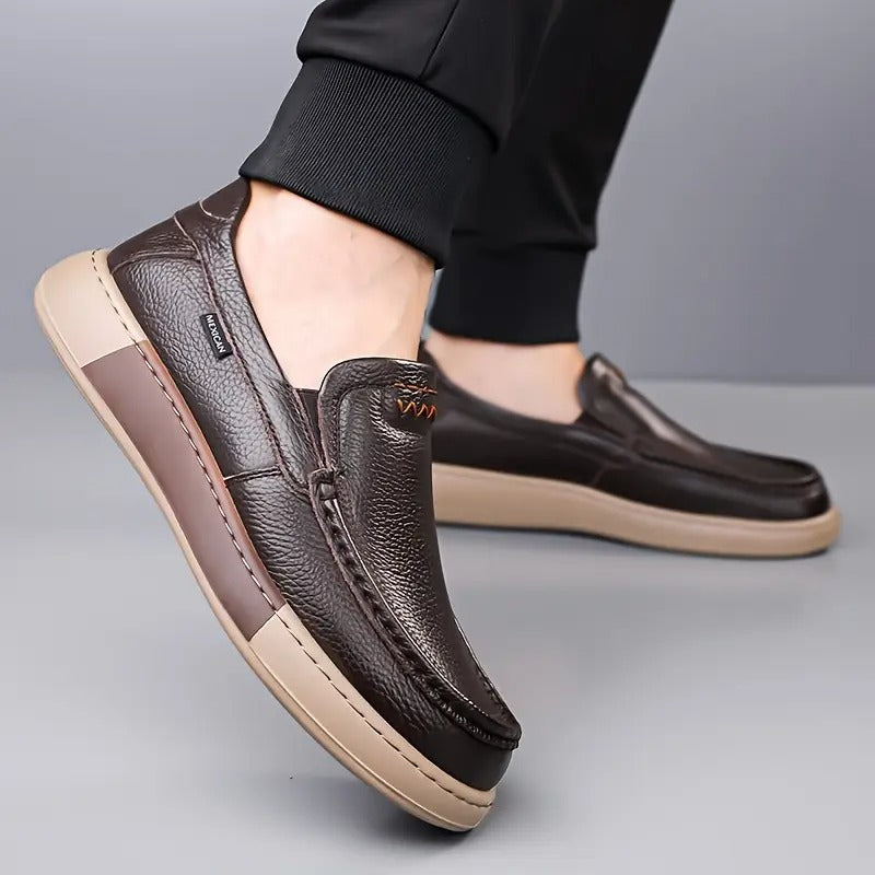 Bryan | Orthopedic Leather Loafers