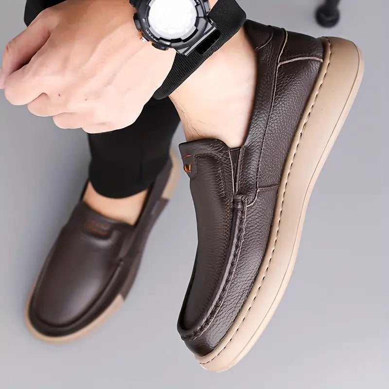 Bryan | Orthopedic Leather Loafers