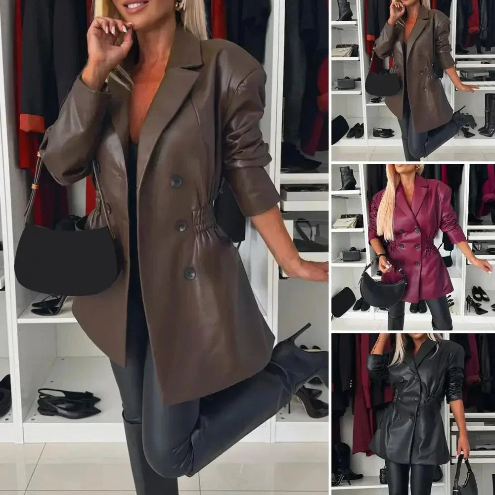 Lora™ -  Chic Double-Breasted Blazer