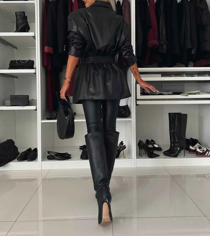 Lora™ -  Chic Double-Breasted Blazer